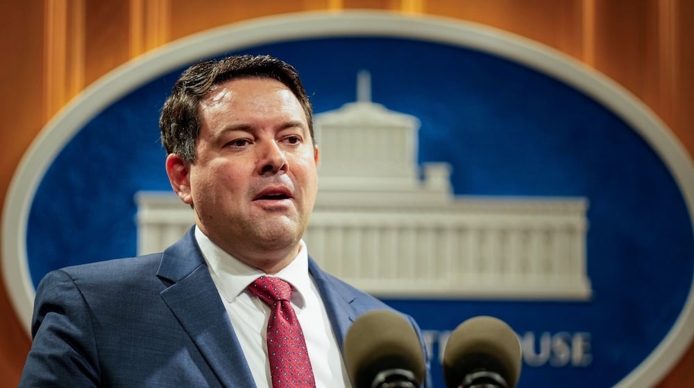 Ohio Senate President Rob McColley said Tuesday that a “serious conversation” needs to be had on an immediate state property tax relief package, given that the lion’s share of legislative action on property tax reform has been focused on ensuring sudden, stratospheric increases don’t occur again. File photo. (Samantha Madar/The Columbus Dispatch via AP, Pool)