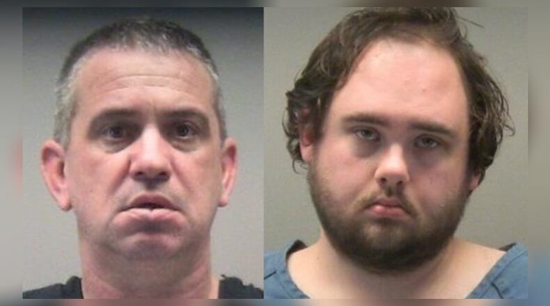 Kenneth Ray Curtis, left, and Matthew Dorian West