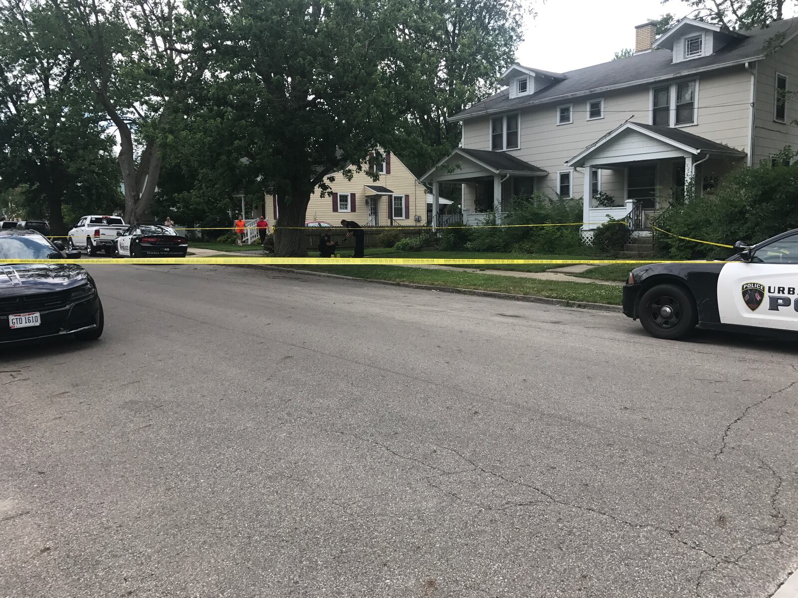A man was shot inside a duplex Sunday, June 18, 2017, on South Walnut Street in Urbana.