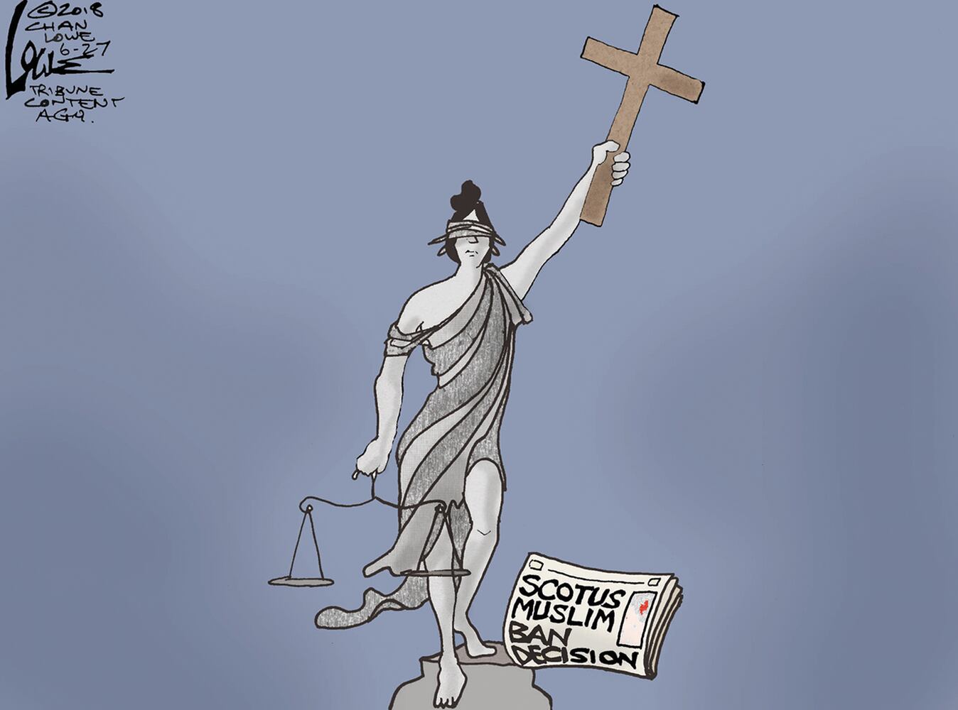 Week in cartoons: Supreme Count rulings, Harley-Davidson, and more