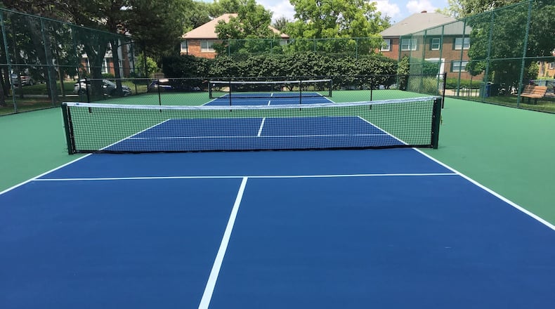 The city of Oakwood has added pickleball courts, reflecting the popularity of a sport that has one of the fastest growing in the U.S. CONTRIBUTED
