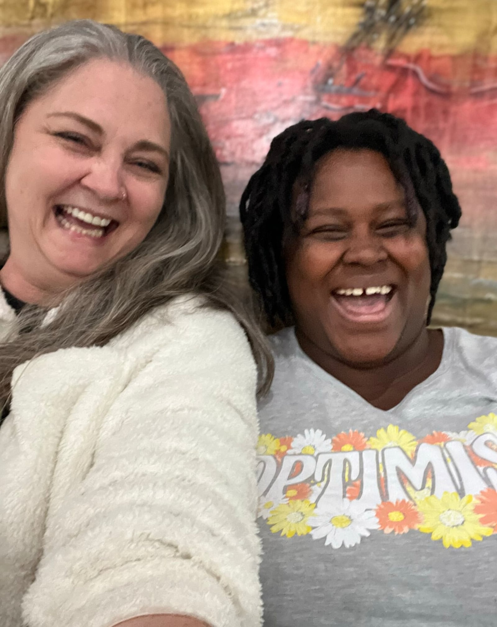 The Well's founder and midwife April Kline (left) with midwife Jocquelene Pressley.
CONTRIBUTED