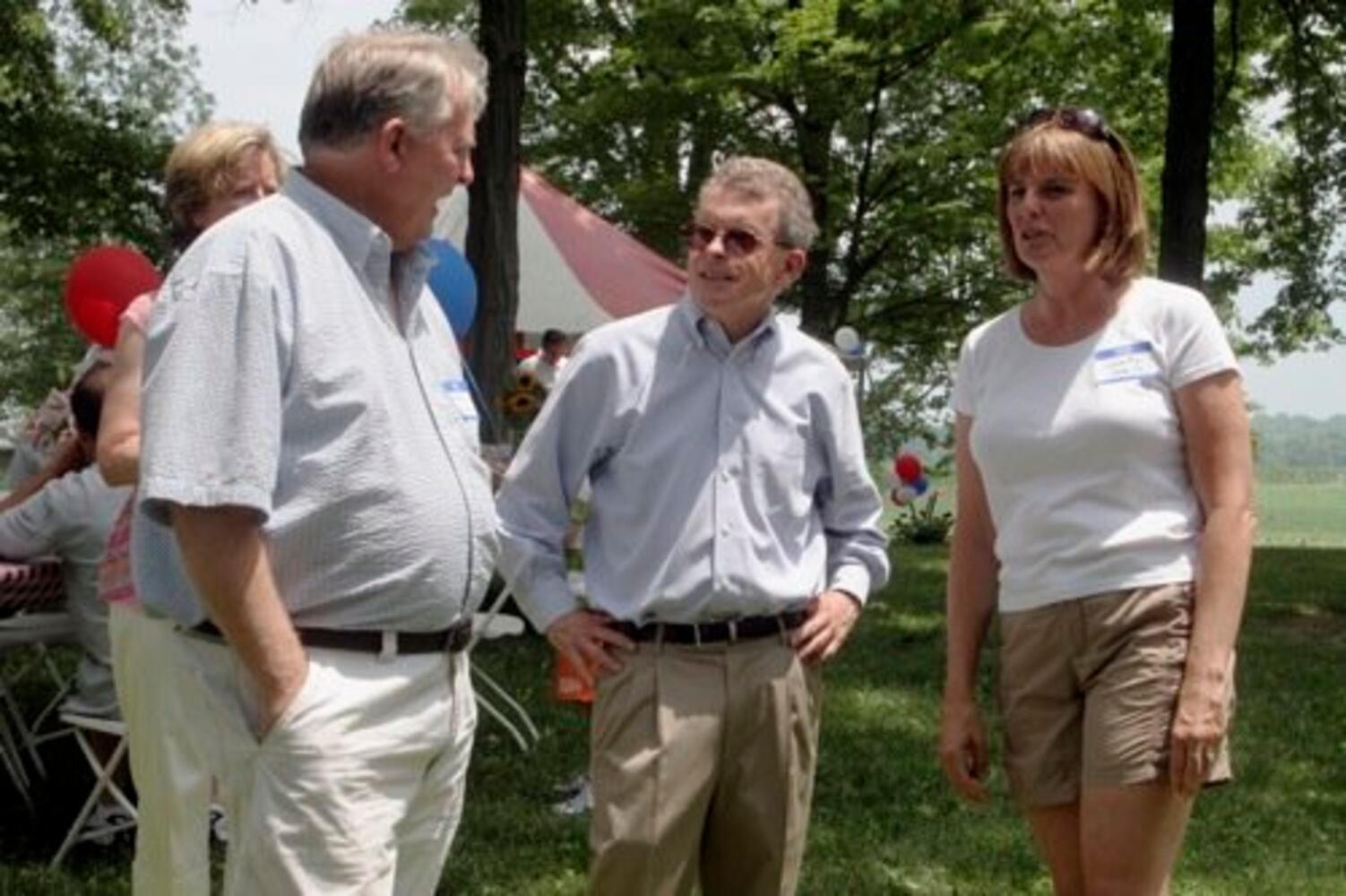 Mike Dewine's ice cream social