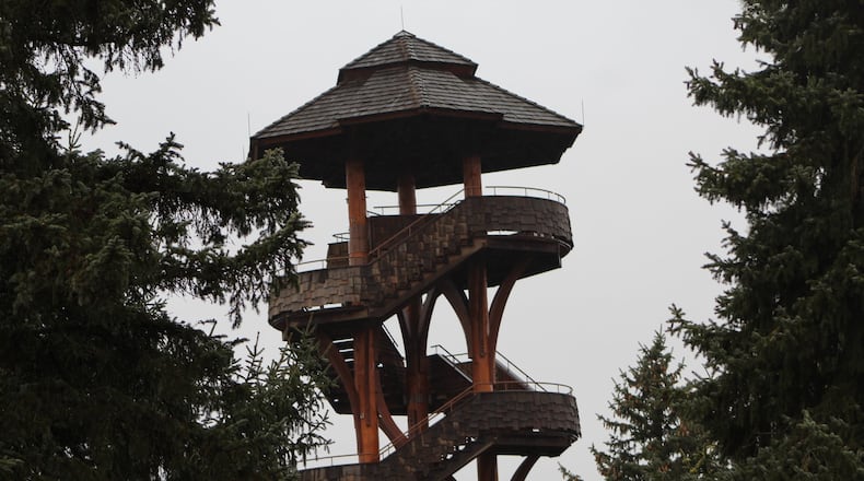 The Tree Tower at Cox Arboretum. FILE