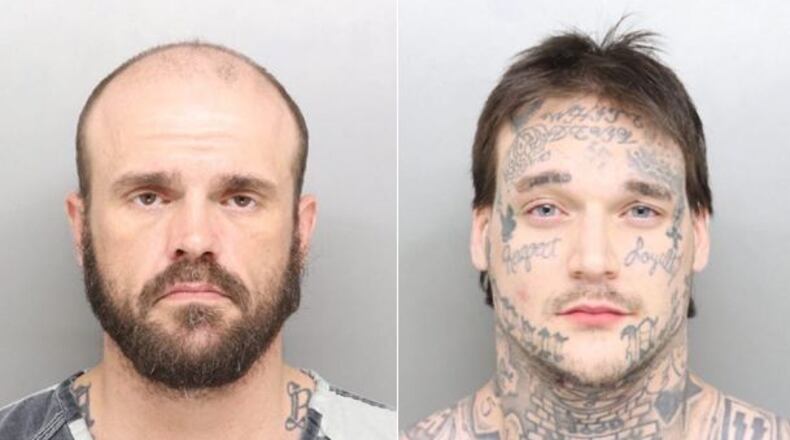 William Denny II (left), Dustin Hatfield (right)