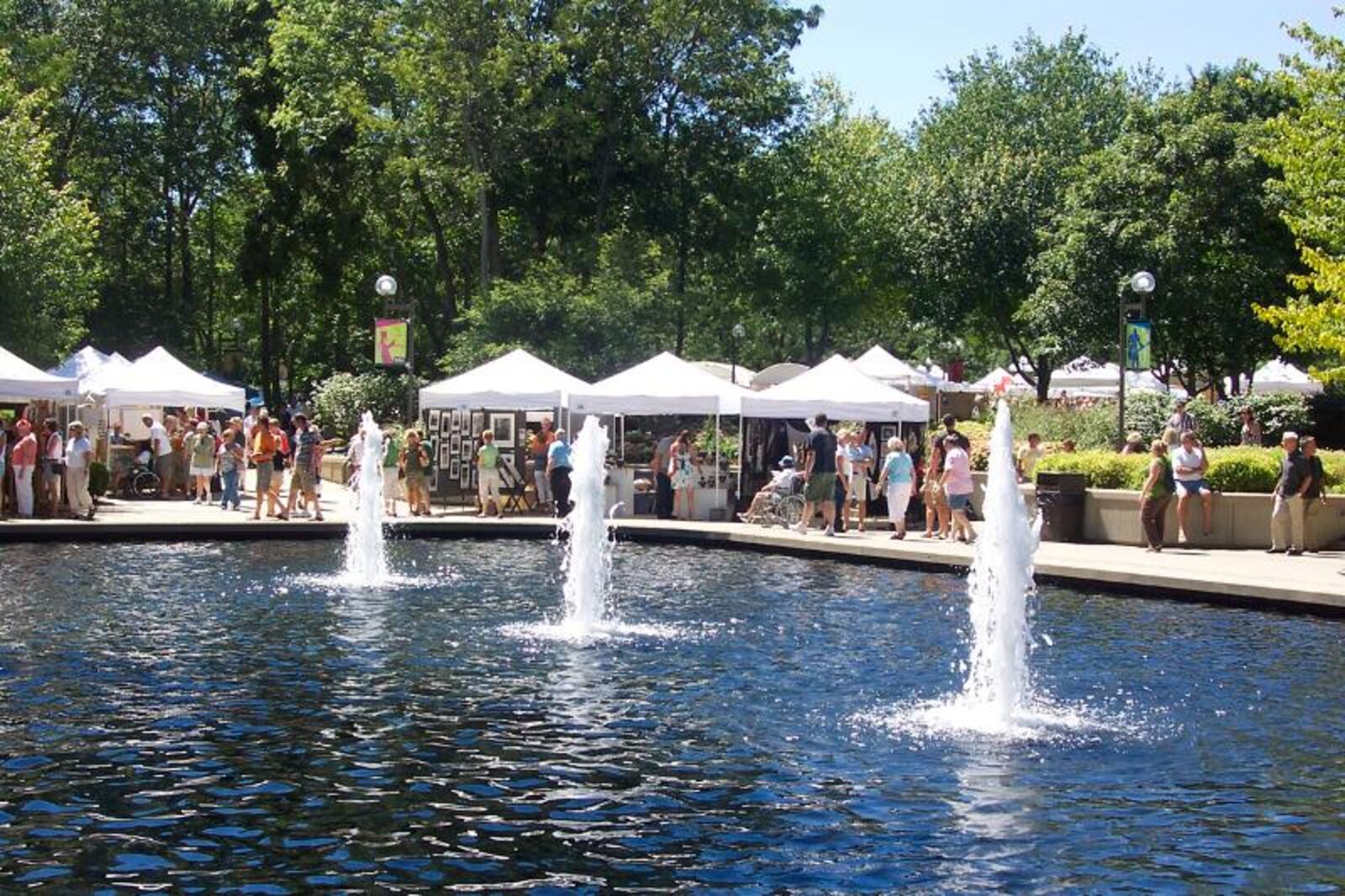 Art on the Commons in Kettering. CONTRIBUTED.
