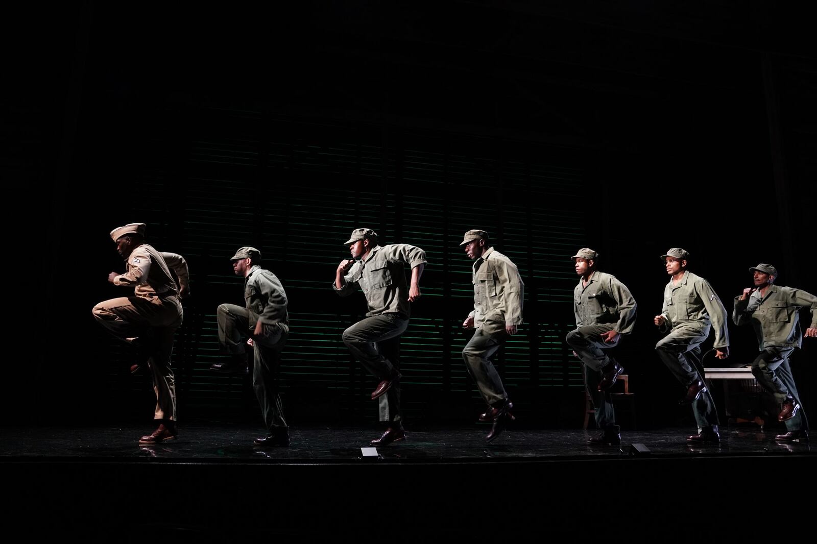 The 2019 Broadway Revival Company of A SOLDIER'S PLAY. Photo (c) Joan Marcus 