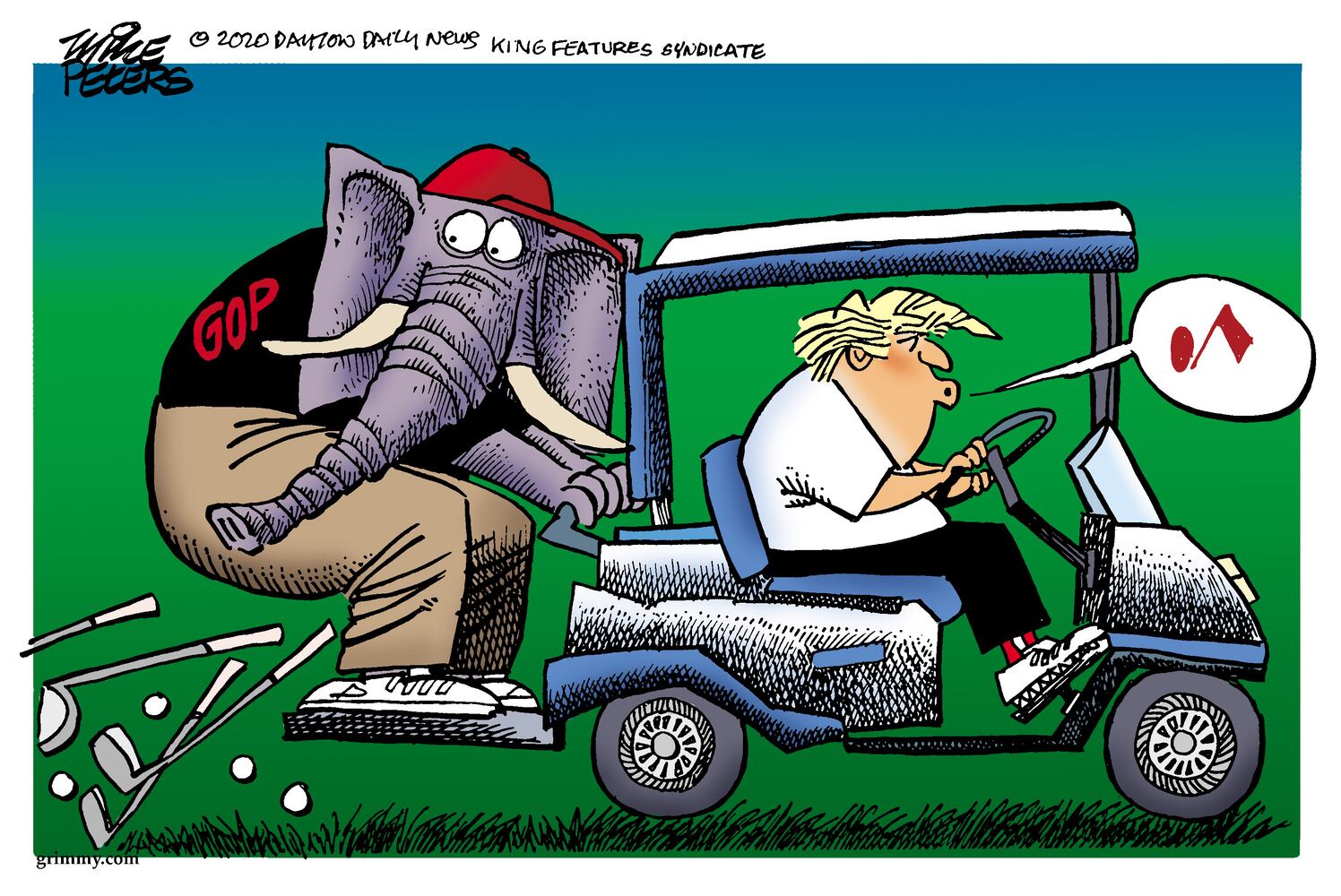 Best of Mike Peters cartoons 2020