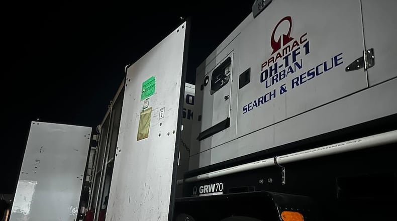 Ohio Task Force 1 was activated Monday in preparation of Tropical Storm Idalia, expected to hit Florida's Gulf Coast as a hurricane and is now headed south.
Photo Credit: Ohio Task Force 1