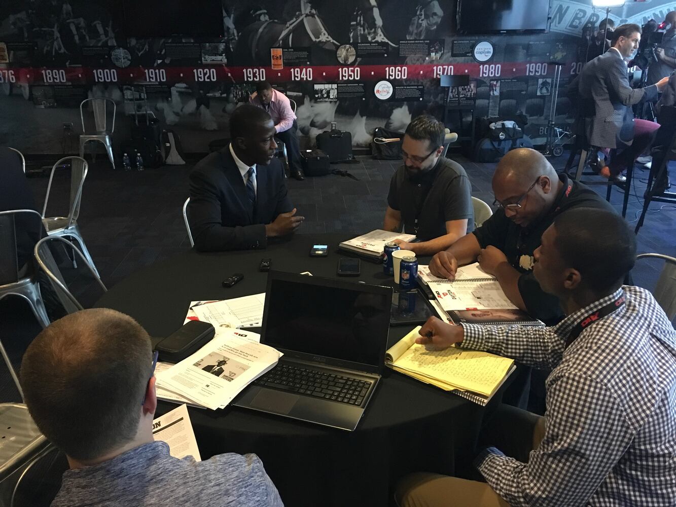 Photos: Atlantic 10 Media Day