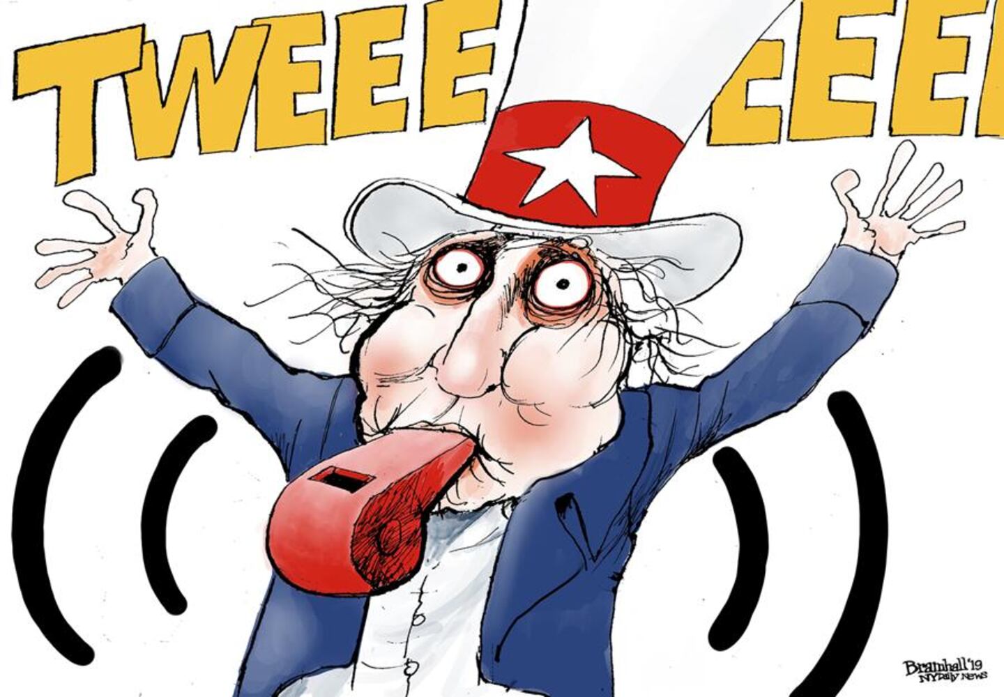 Week in cartoons: Trump, the whistleblower and more
