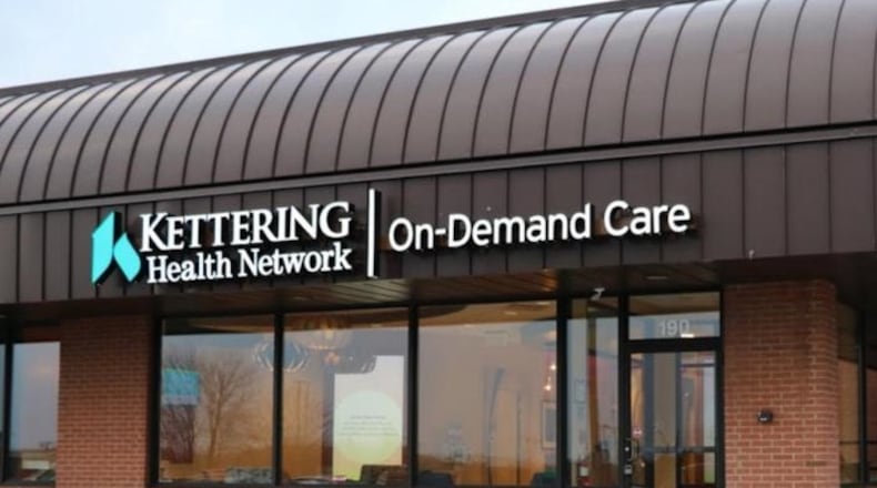 Kettering Health On-Demand Care Centerville, at 101 E. Alex Bell Road, is one of the three "on-demand" Kettering Health facilities that are administering the COVID-19 vaccine.