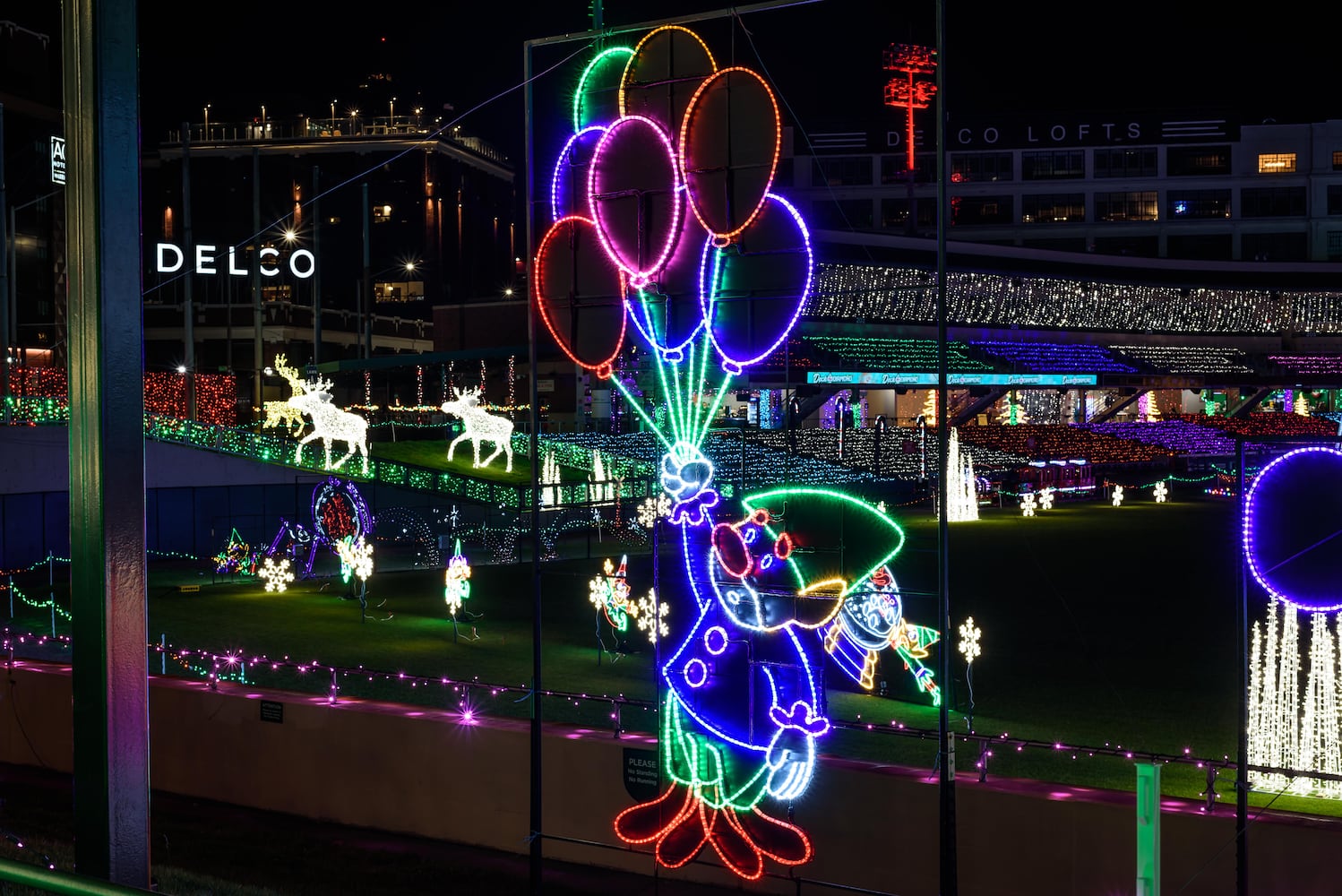 PHOTOS: Deck the Diamond at Day Air Ballpark