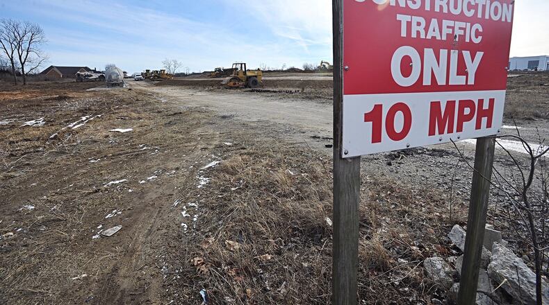 Trilogy Health Services is planning a new assisted living facility along Ohio 741 across from the Cox Arboretum. Staff Photo Marshall Gorby