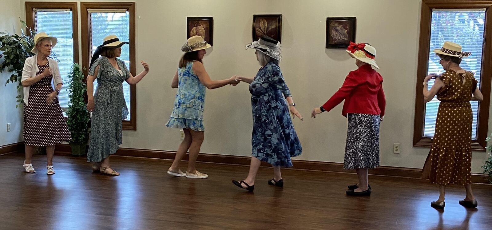 For more than five years now, the Dancing Divas, ranging from age 68 to 82, have danced their way into the hearts of their community during regular parties at the community clubhouse. Nothing professional, they readily admit. Just good fun. CONTRIBUTED