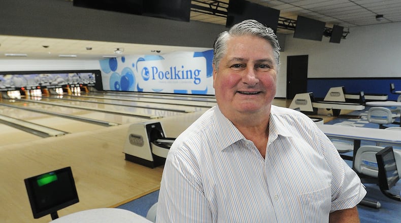 The NFIB, the leading small business advocacy Organization, selected Joe Poelking, owner of Poelking Bowling Lanes the 2023 Small Business Champion for Ohio. MARSHALL GORBY\STAFF