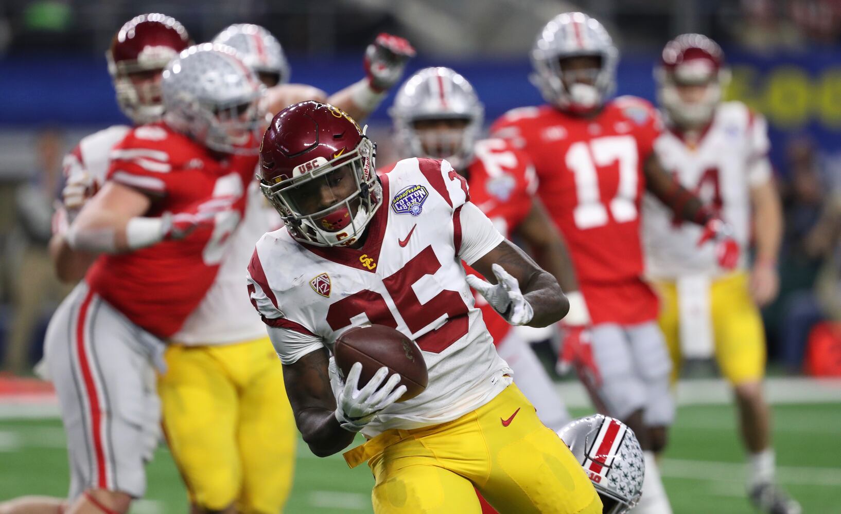 Cotton Bowl photos: Ohio State Buckeyes beat USC