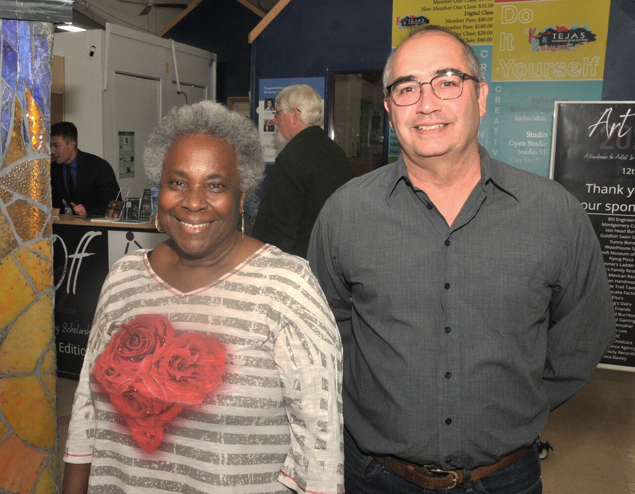 Did we spot you at K12 Gallery and TEJAS's "Art Off 2022"?