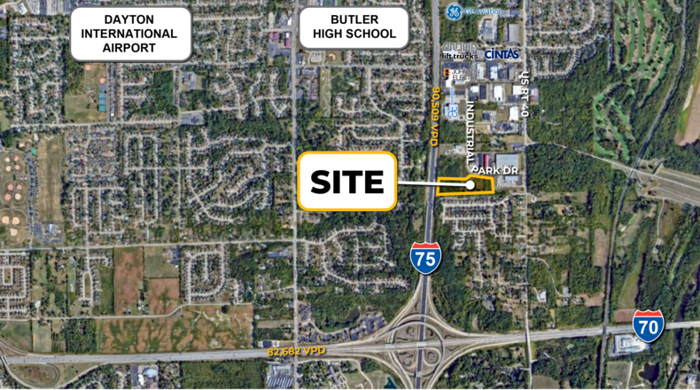 About 12 acres of land in Vandalia's Scholz Industrial Park recently sold to Rusian Akhmedov, Schueler Group said. Schueler image.