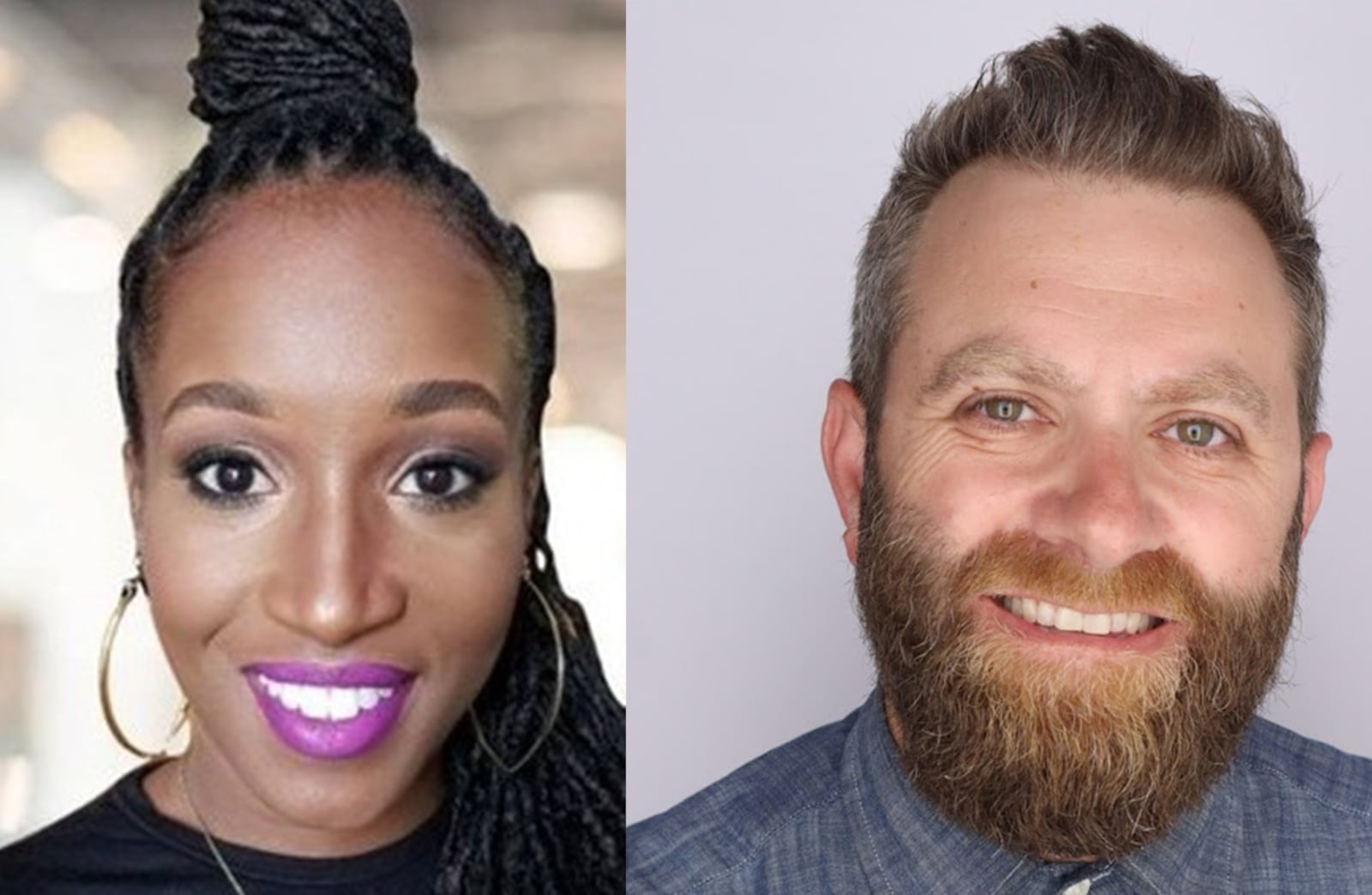 Destiny Brown is a resident of the Wolf Creek neighborhood in Dayton. Joel R. Pruce is a resident of the Historic South Park neighborhood in Dayton.