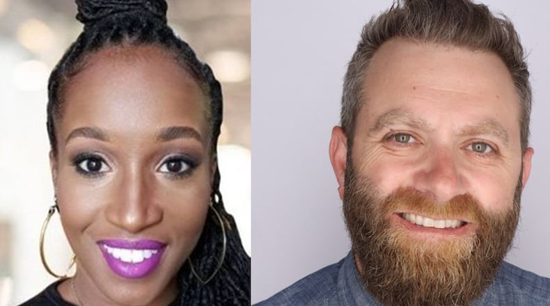 Destiny Brown is a resident of the Wolf Creek neighborhood in Dayton. Joel R. Pruce is a resident of the Historic South Park neighborhood in Dayton.