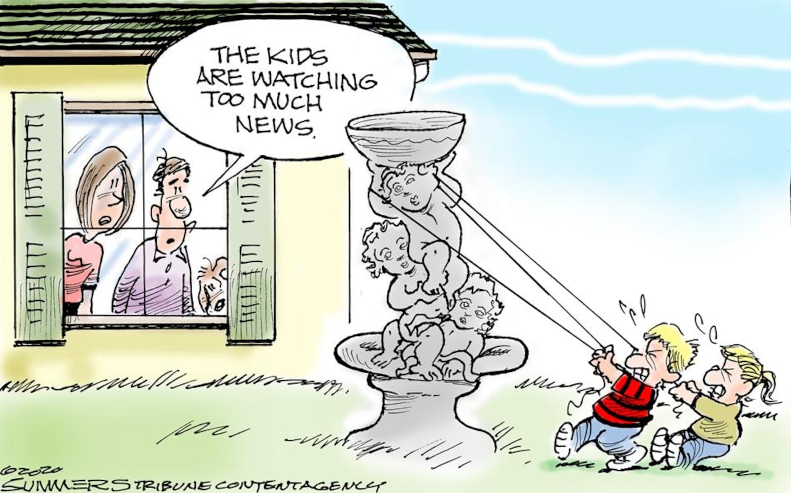 Week in cartoons: Black Lives Matter, Bill Barr and more