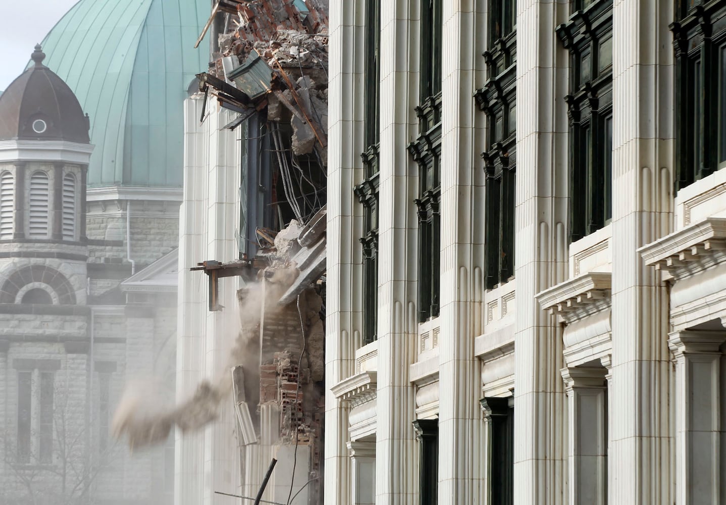 Historic DDN building facade demolished