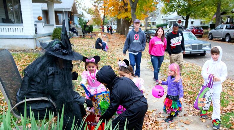 Communities in Butler and Warren counties will host Beggars Night on Monday, Oct. 31. STAFF FILE PHOTO