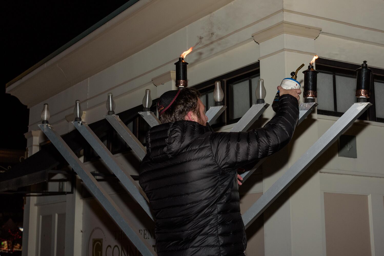 PHOTOS: Chabad of Greater Dayton’s Grand Menorah Lighting at The Greene