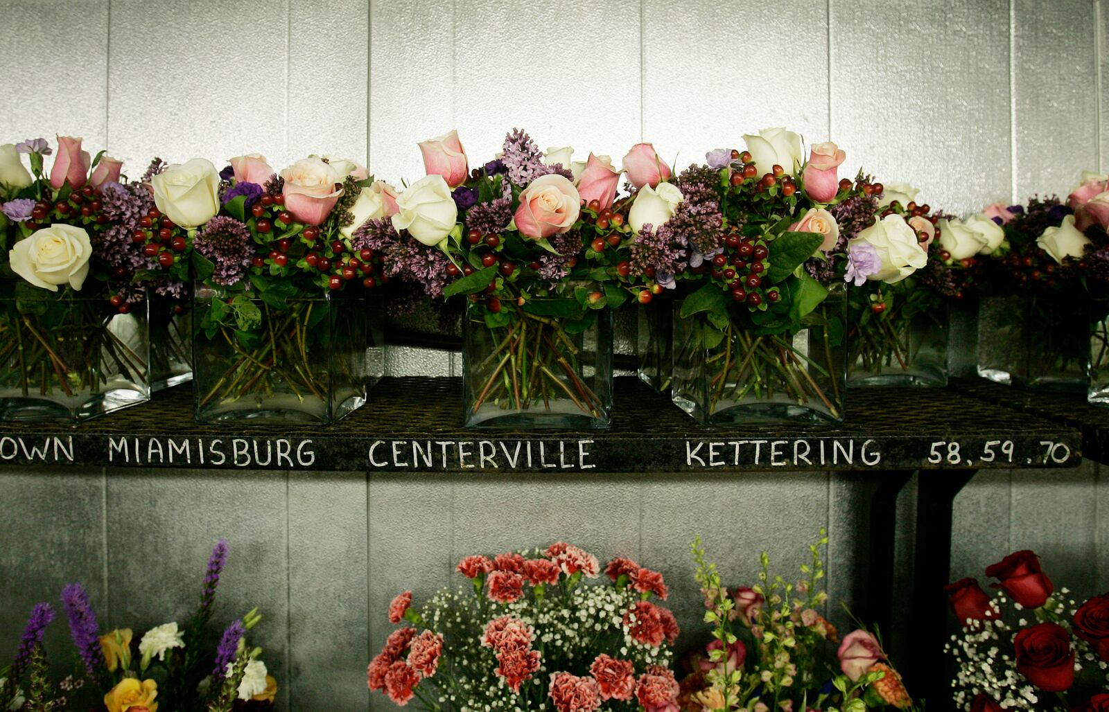 Oberer's Flowers coolers are packed with flowers for all of the mothers in the Miami Valley this Mother's Day. Mother's Day is the busies business time for Oberer's Flowers. Jim Noelker/Dayton Daily News