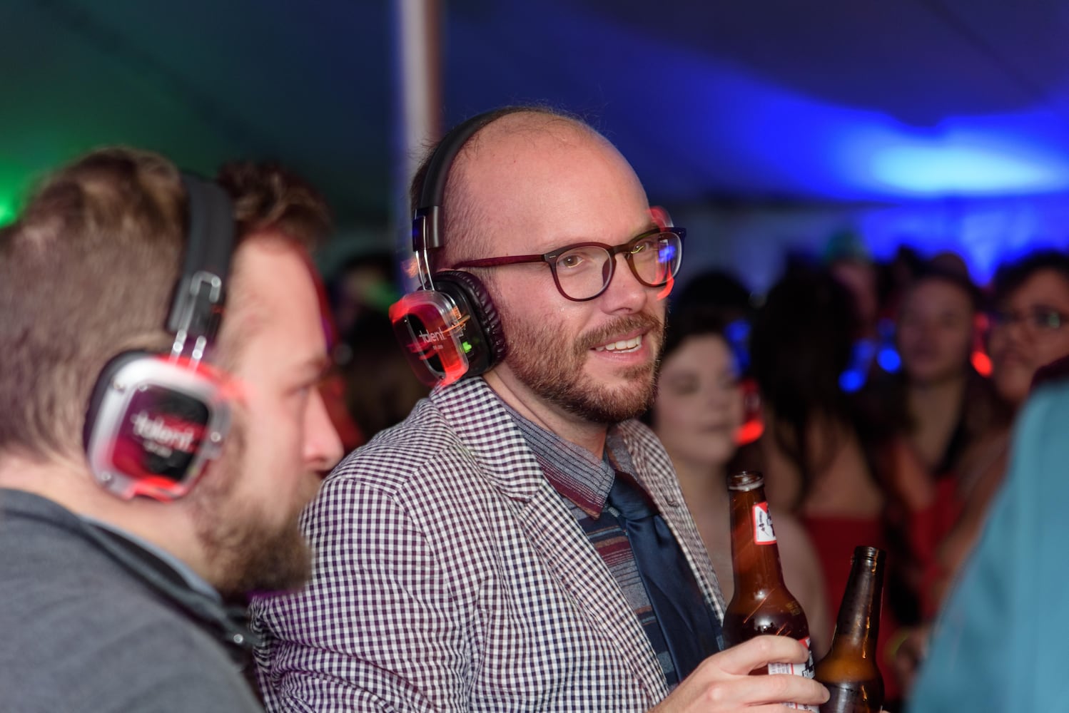 PHOTOS: Did we spot you at Dayton's New Year's Eve Ball Drop and Silent Disco at Yellow Cab Tavern?