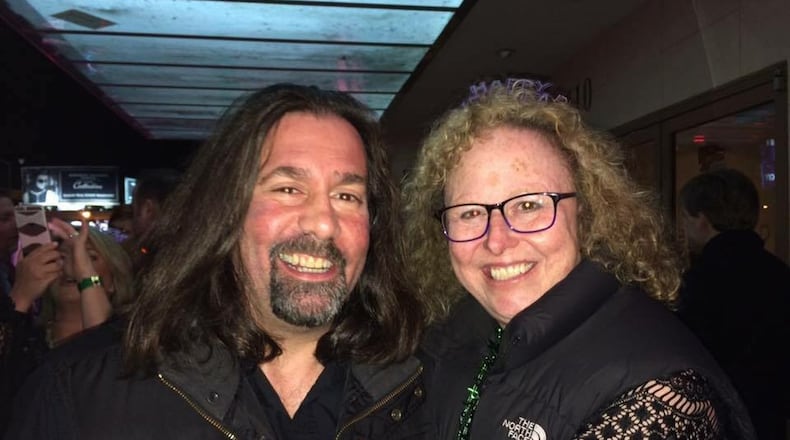 Barry Brandow and his wife, Lois, visited from the Philadelphia area two years ago and coined the word, “Jam!lton.” PROVIDED