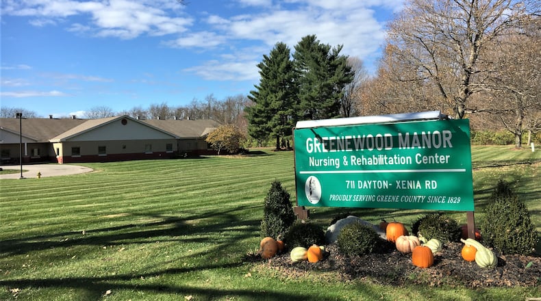 Greenewood Manor nursing home is located on Dayton-Xenia Road. STAFF/BONNIE MEIBERS