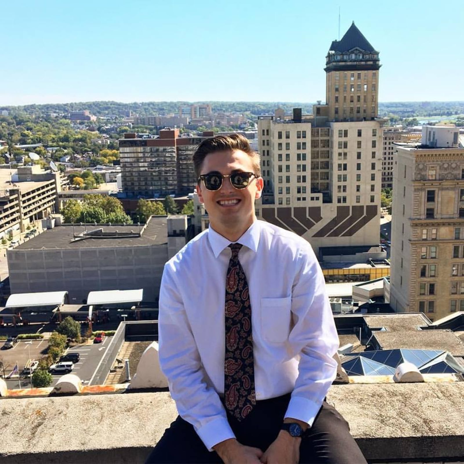 City of Dayton Legislative Aide Bryan Stewart founded  The Longest Table Dayton, an UpDayton project. He is a Daytonian of the Week. Photo: submitted