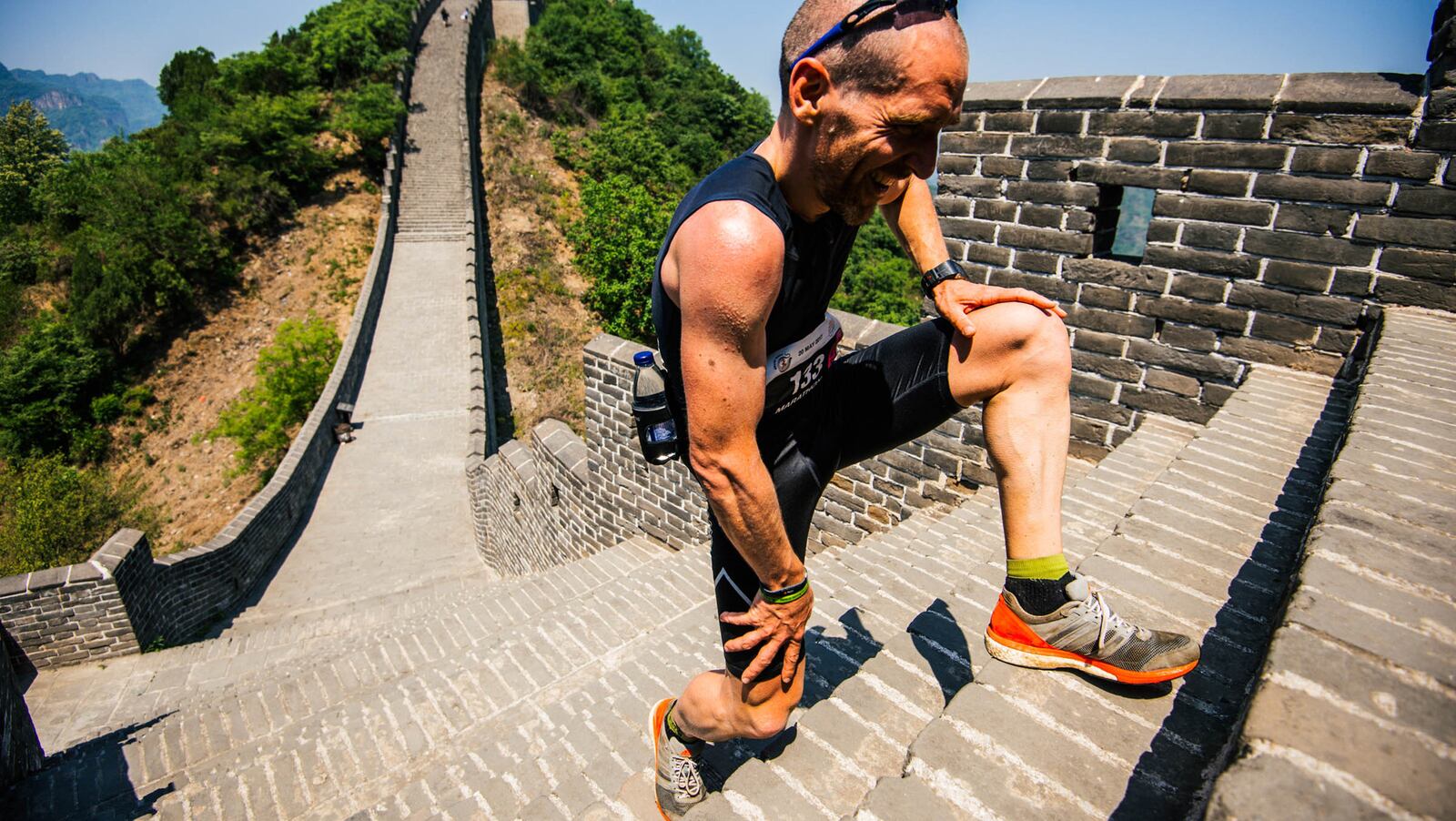 Created in 1999, the Great Wall Marathon attracts 2,500 runners from around the world, all wanting to tackle China&apos;s iconic landmark in this challenging event held every year on the third Saturday in May. (Matt Karwen/Albatros Adventure Marathons)