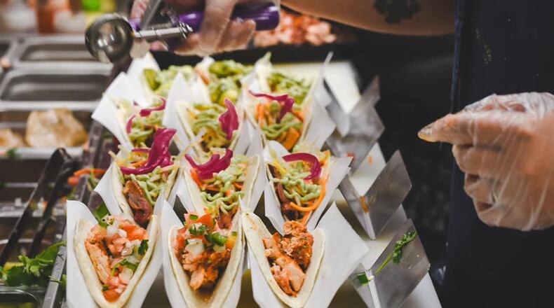 Ghostlight Coffee has launched ‘Fantasma Taco’ at its South Patterson Boulevard shop, serving up tacos Thursday through Saturday evenings. Photo by Abby Hofrichter/Hofrichter Creative