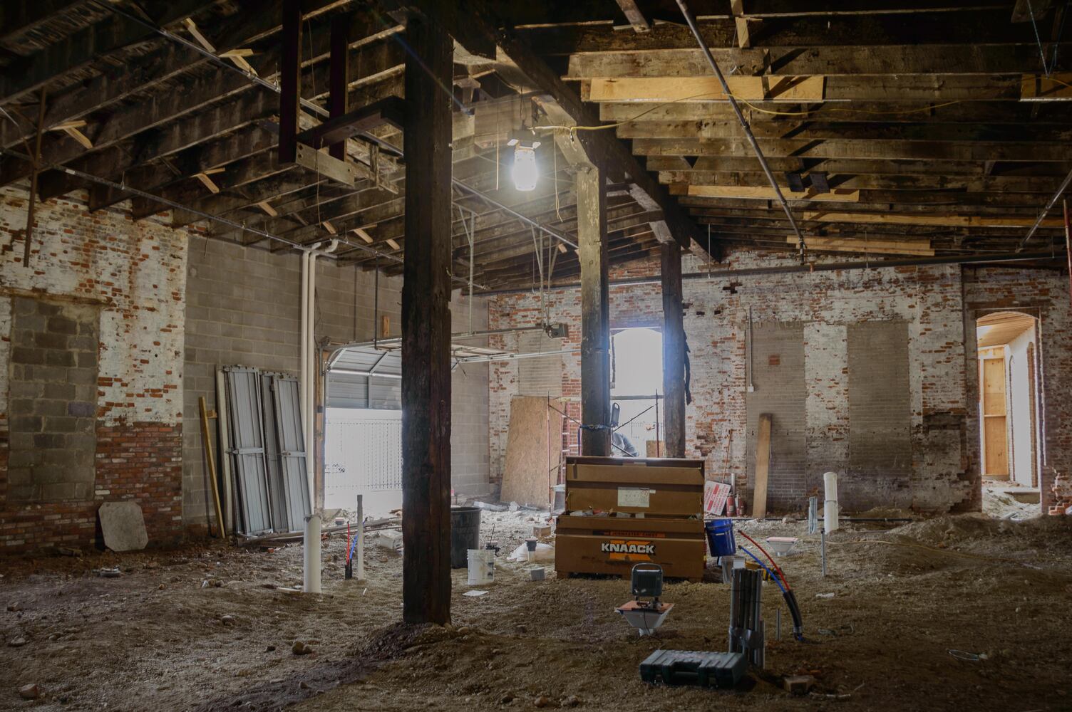 PHOTOS: Check out the latest progress at Wheelhouse Lofts, Troll Pub in downtown Dayton