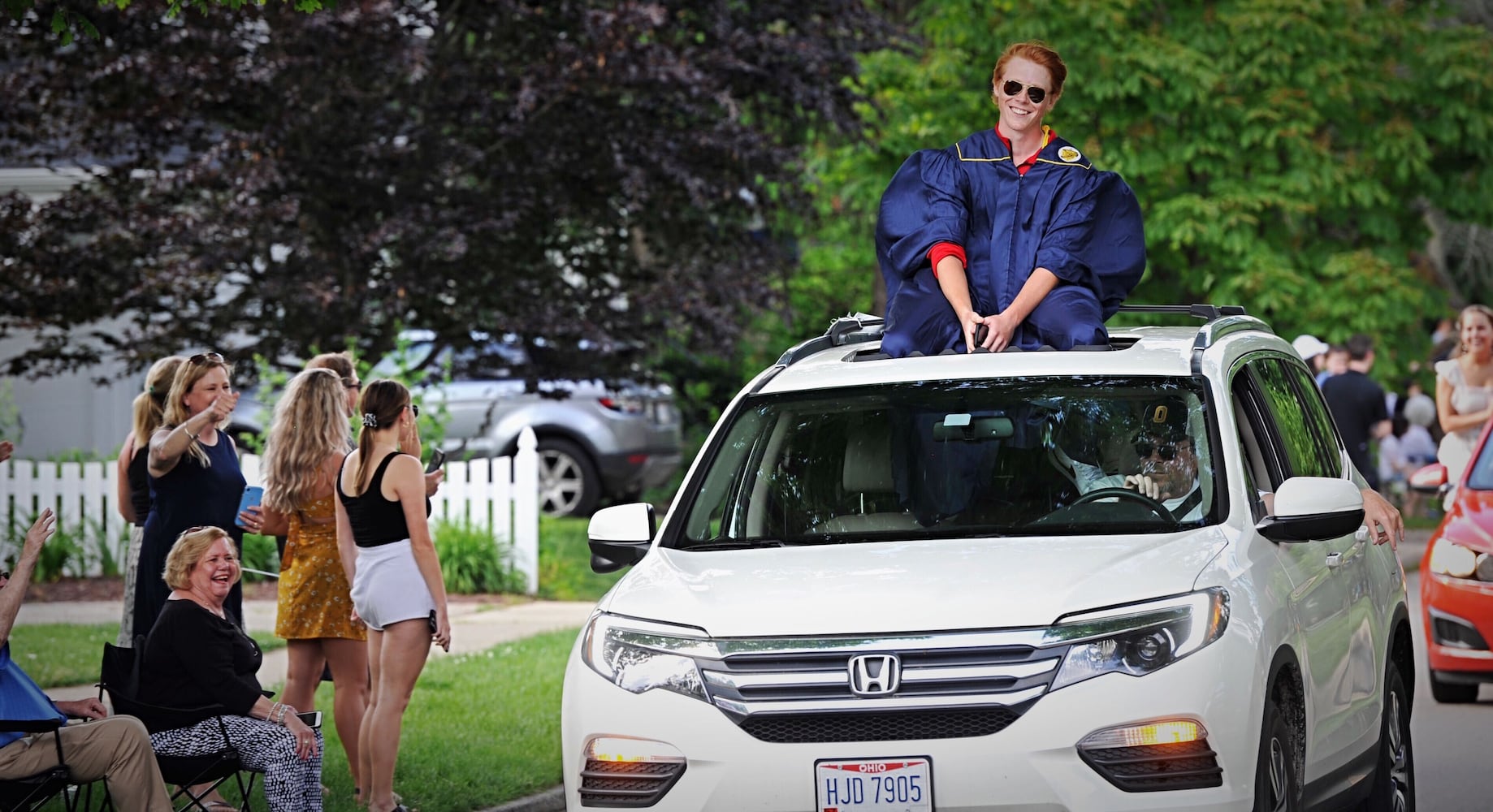 Oakwood community celebrates seniors during parade