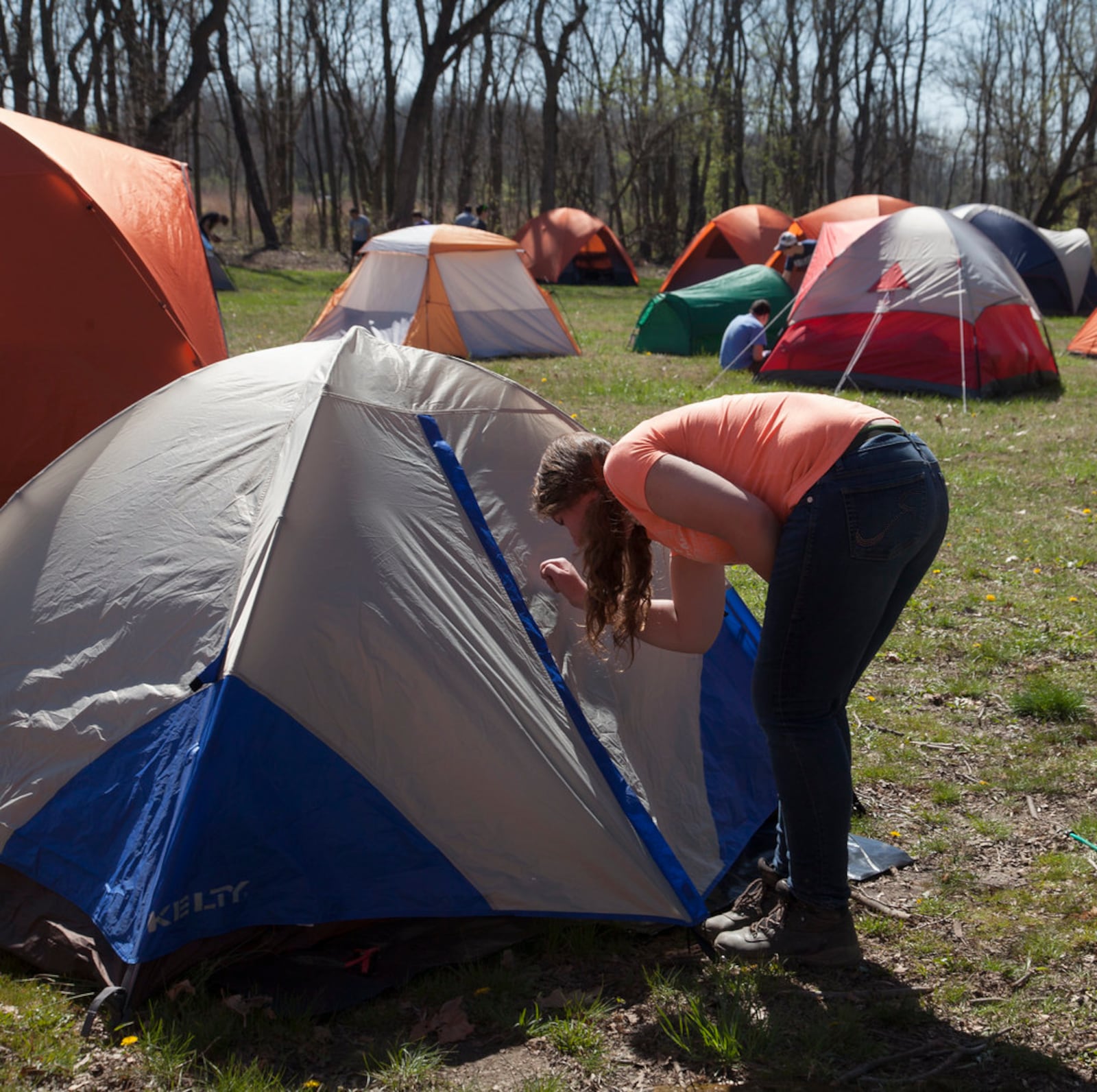 The Unplugged weekend retreat will offer primitive campsites at Possum Creek MetroPark. CONTRIBUTED