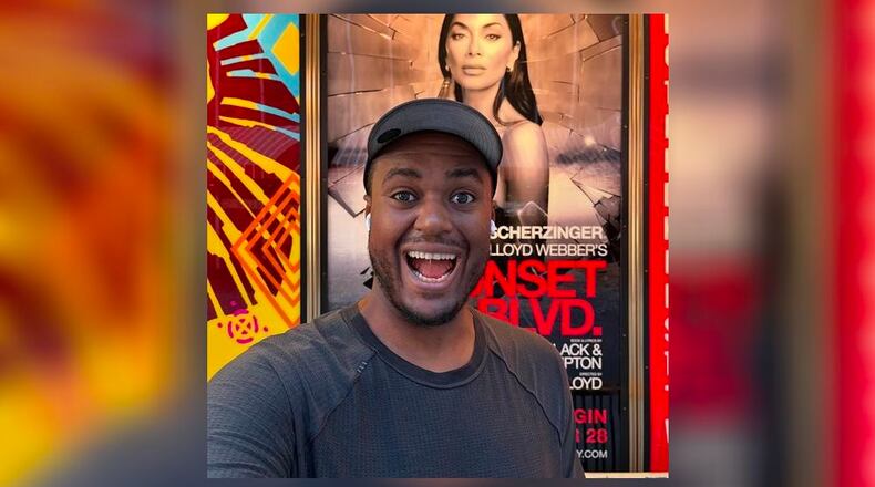 2007 Wright State University musical theatre graduate Shavey Brown of Fairfield will make his Broadway debut this fall in "Sunset Boulevard." FACEBOOK PHOTO