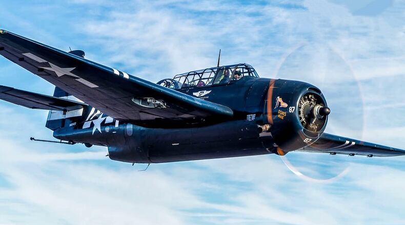TBM Avenger torpedo bomber. Commemorative Air Force photo