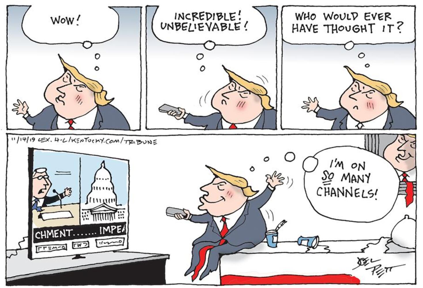 Week in cartoons: Impeachment, Jim Jordan and more