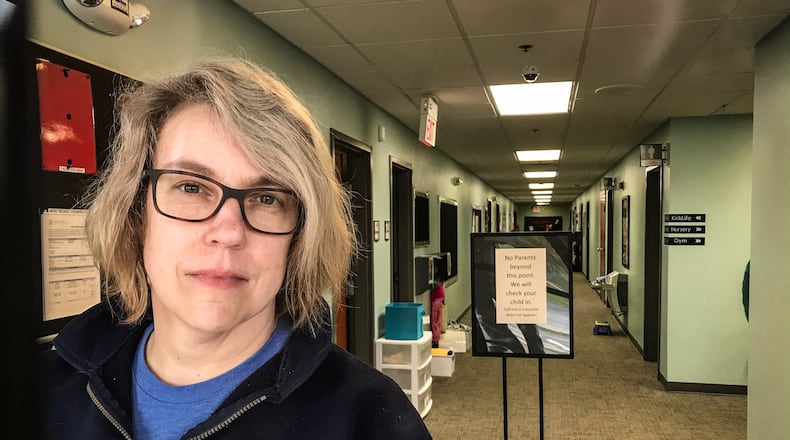 Cara RIgsbee is the Director of Precious Ones Learning Center on Shakertown Road in Beavercreek. JIM NOELKER/STAFF