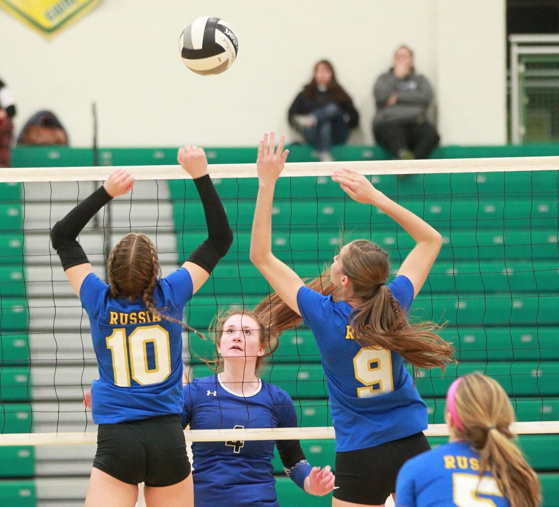 PHOTOS: Russia vs. Fairlawn, D-IV girls volleyball