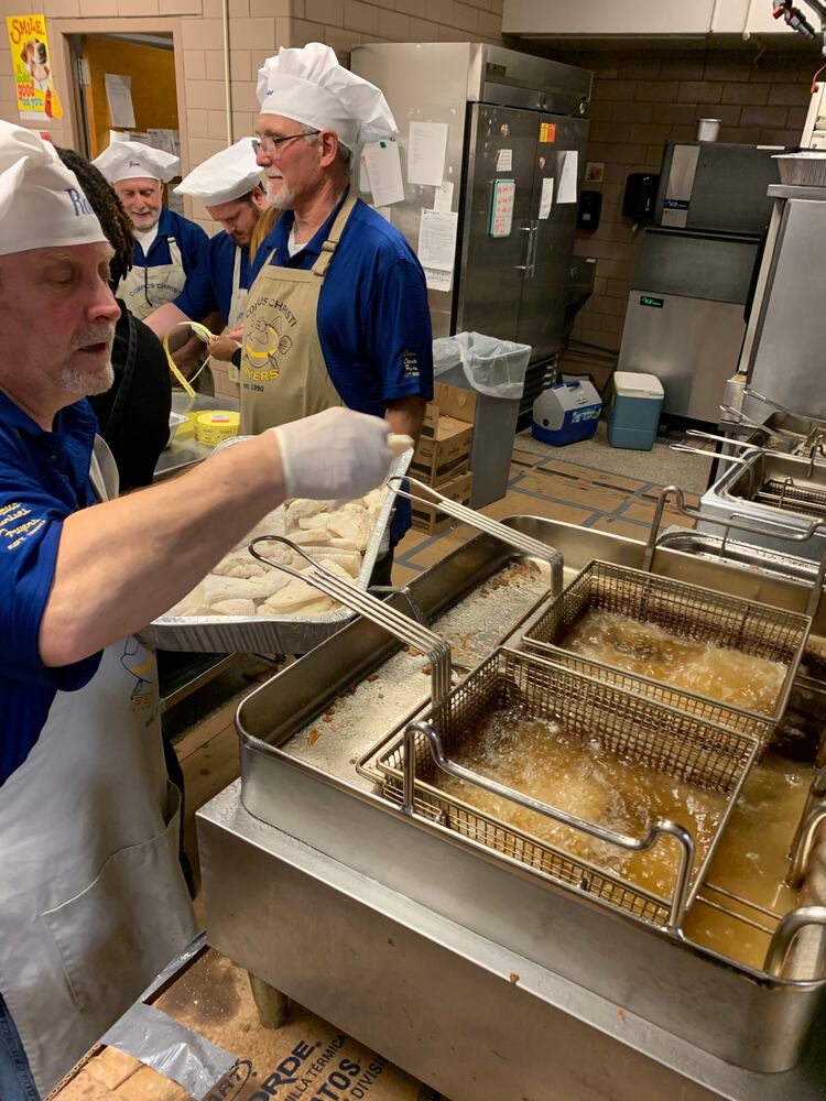 PHOTOS: Behind the scenes at one of Dayton’s most popular fish fry events