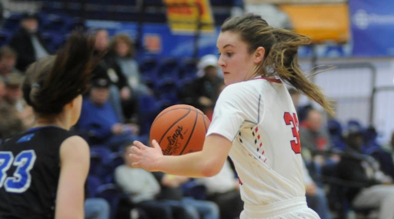 Tippecanoe senior Maddie Frederick is the D-II All-Southwest District player of the year. MARC PENDLETON / STAFF