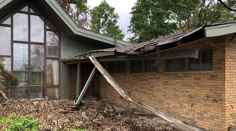 The Russ House at the Russ Nature Reserve is slated to be demolished after it sustained heavy damages from the Memorial Day tornado. Greene County Parks & Trails plans to rebuild an event center there. CONTRIBUTED
