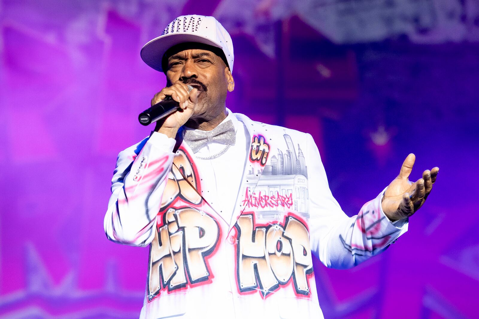 Kurtis Blow, the first rapper to sign a major label record deal, is the MC for “The Hip Hop Nutcracker,” presented by Dayton Live at Victoria Theatre in Dayton on Sunday, Dec. 10.