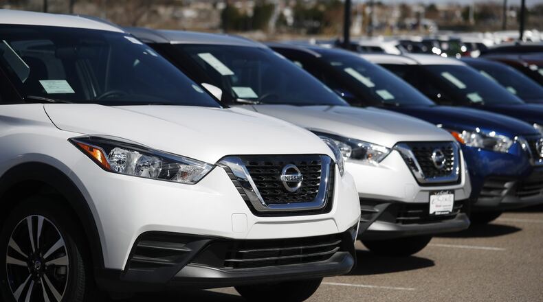 With the country effectively shut down and the economy upended by the coronavirus pandemic, buying a car is likely a low priority on people’s minds. A number of online shopping resources make it easier than ever to research, view inventory and even initiate a sale from the safety of your own home. AP Photo/David Zalubowski, File