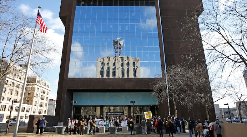 The federal building in downtown Dayton, which is home to the IRS offices. TY GREENLEES / STAFF